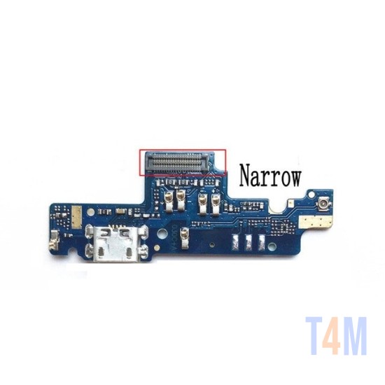 CHARGING BOARD COMPLETE COM SMALL CONNECTER PARA XIAOMI REDMI NOTE 4X